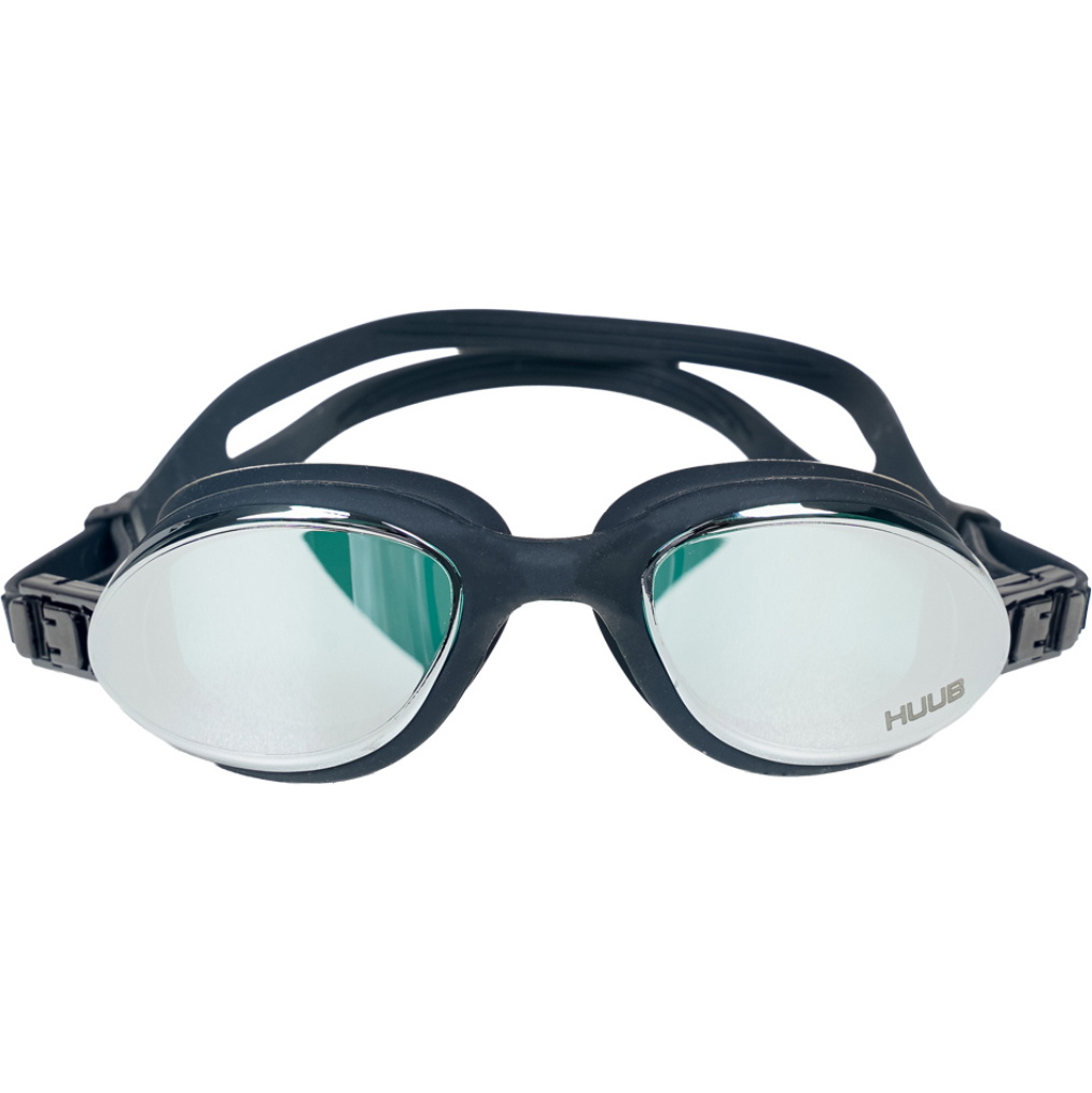 2026 HUUB Gafas De Natación Edge 5056605173194 - Black / Silver Mirror